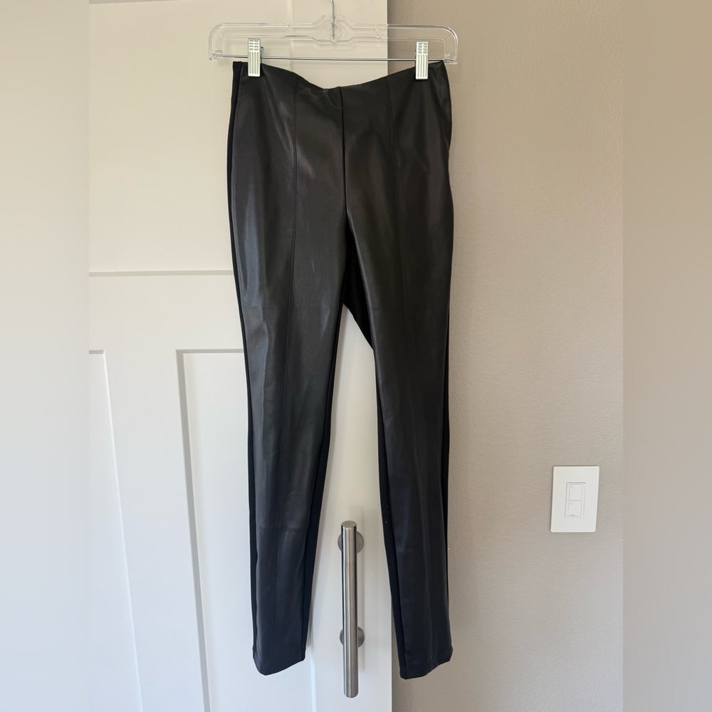 White House Black Market Faux Leather Leggings